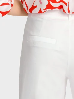 Marc Cain Hosen-MODELL FINIKE – SHORTS MIT STULPEN white