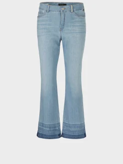Marc Cain Jeans-MODELL FORLI MIT PERLEN-DETAIL baby blue