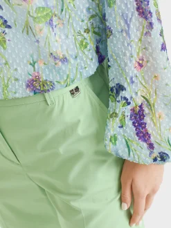 Marc Cain Hosen-MODELL FRANCA AUS LIGHT COTTON soft pistachio