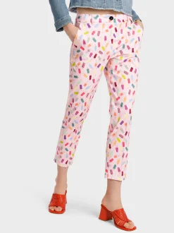 Marc Cain Hosen-MODELL FRANCA MIT EIS-AM-STIEL-MOTIV soft pink