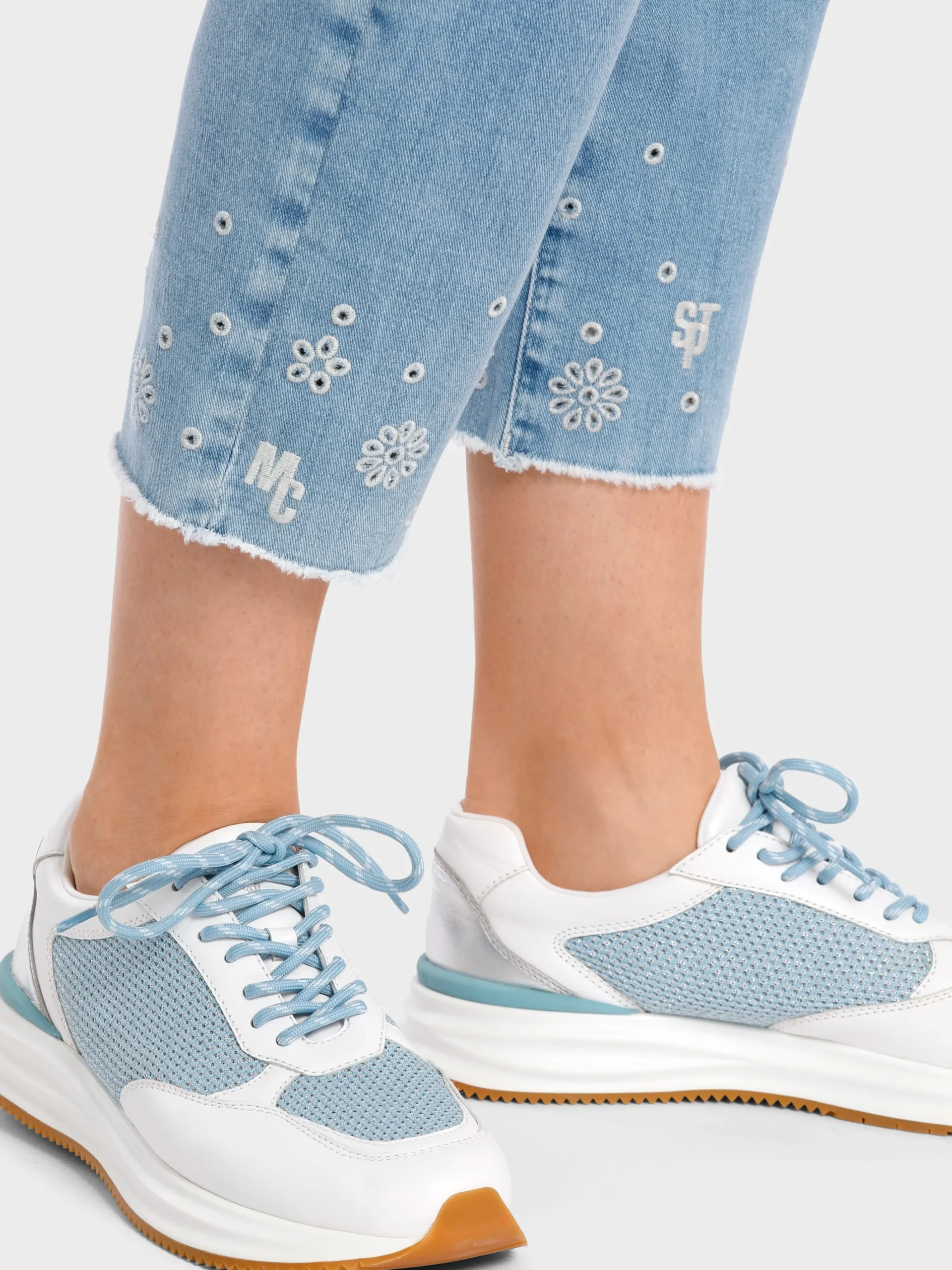 Marc Cain Jeans-MODELL FYLI - HOSE IM FEMININE FIT light denim