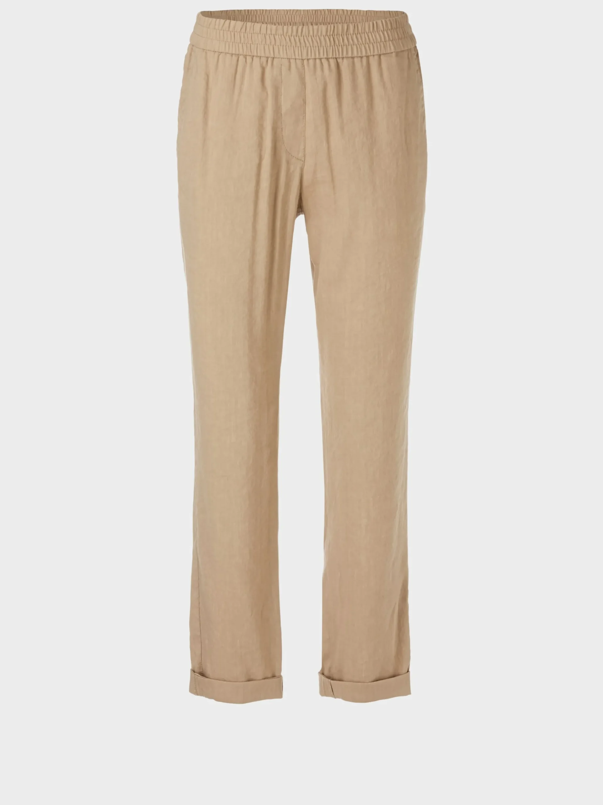 Marc Cain Hosen-MODELL ROANNE AUS LEINEN-VISKOSE-MIX deep sand