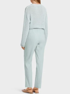 Marc Cain Hosen-MODELL ROANNE MIT RELAXED FIT smoky ice new