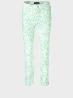 Marc Cain Jeans-MODELL SILEA – JEANS “RETHINK TOGETHER” soft pistachio