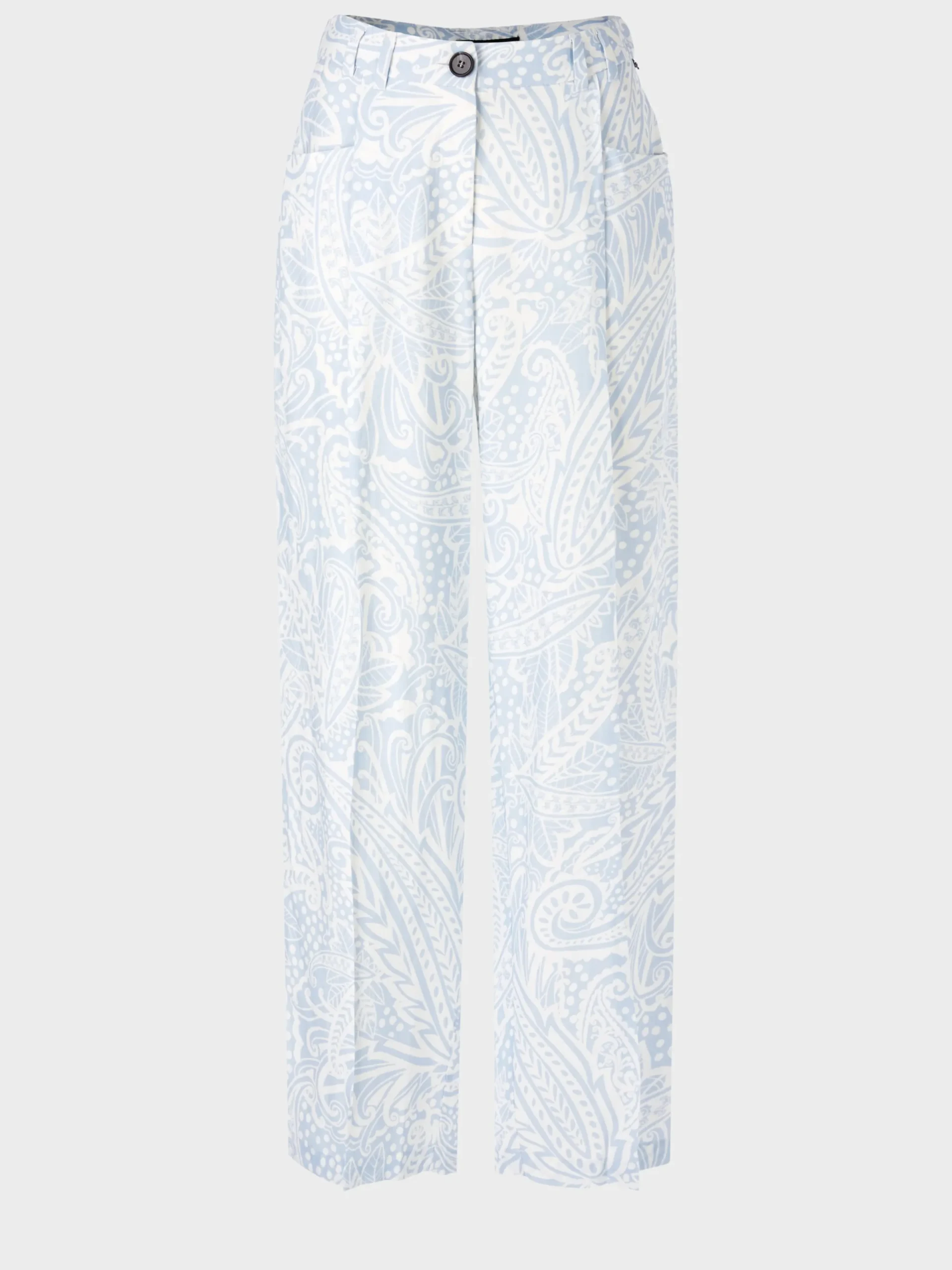 Marc Cain Hosen-MODELL WASCO – HOSE MIT PAISLEYMUSTER soft summer sky