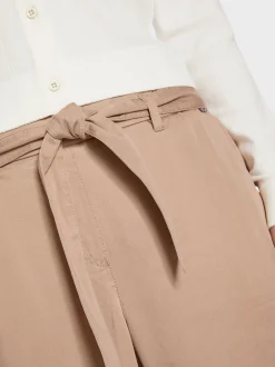 Marc Cain Hosen-MODELL WASHINGTON „RETHINK TOGETHER“ deep sand