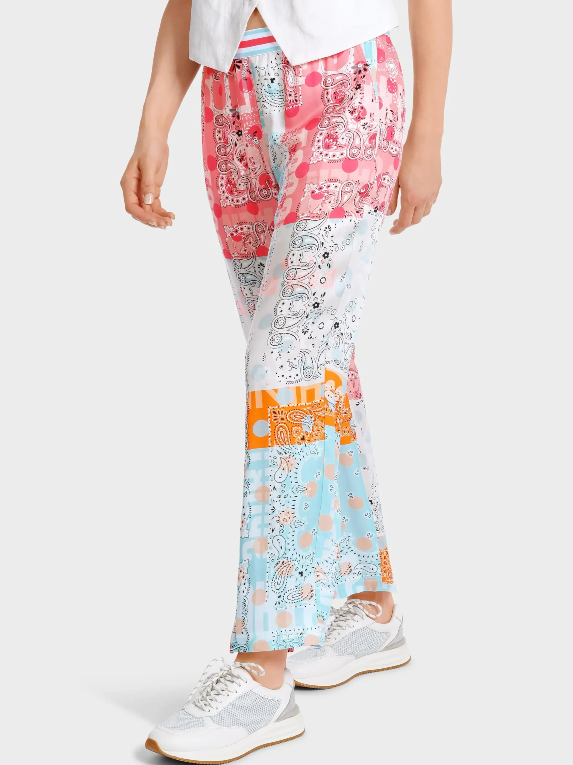 Marc Cain Hosen-MODELL WELBY IN CULOTTEFORM light neon red