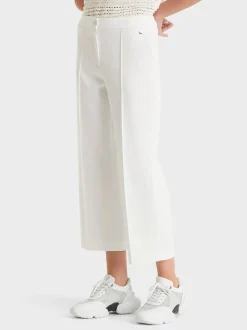Marc Cain Hosen-MODELL WELLINGTON AUS SCUBAJERSEY off-white