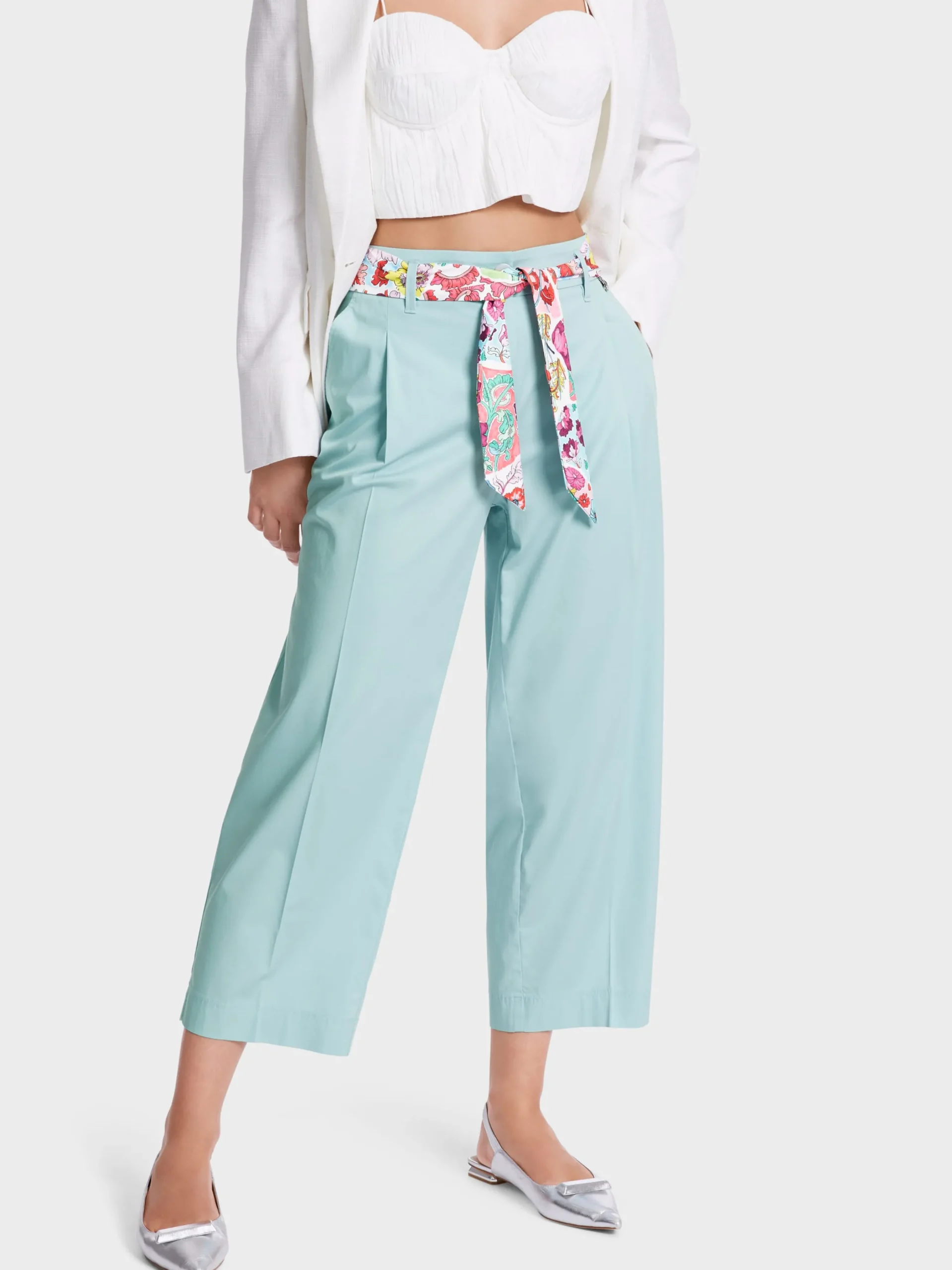Marc Cain Hosen-MODELL WELS MIT BINDEGÜRTEL wintersky new
