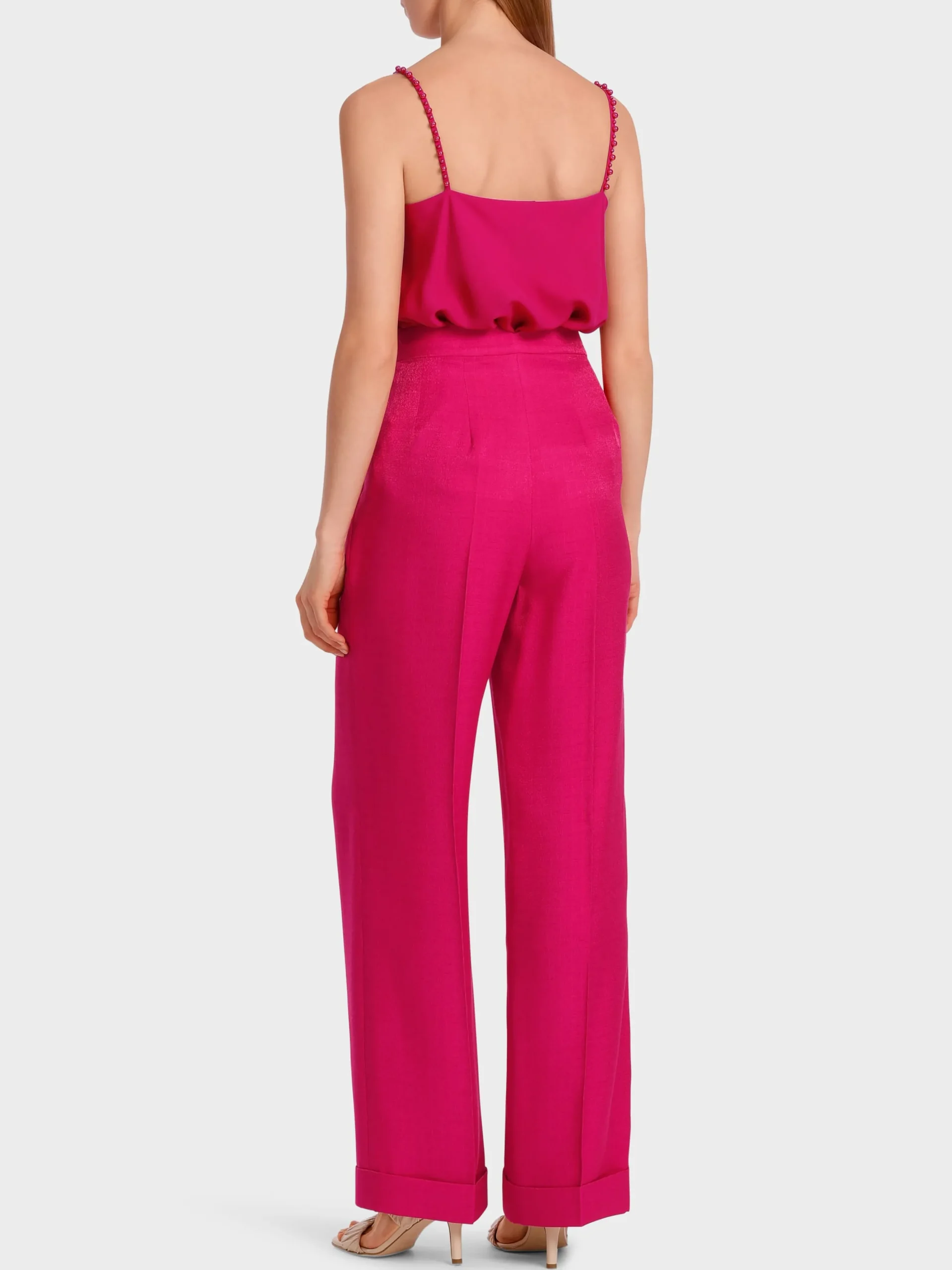 Marc Cain Hosen|Hosenanzüge-MODELL WHEATEN - ELEGANTE HOSE deep fuchsia