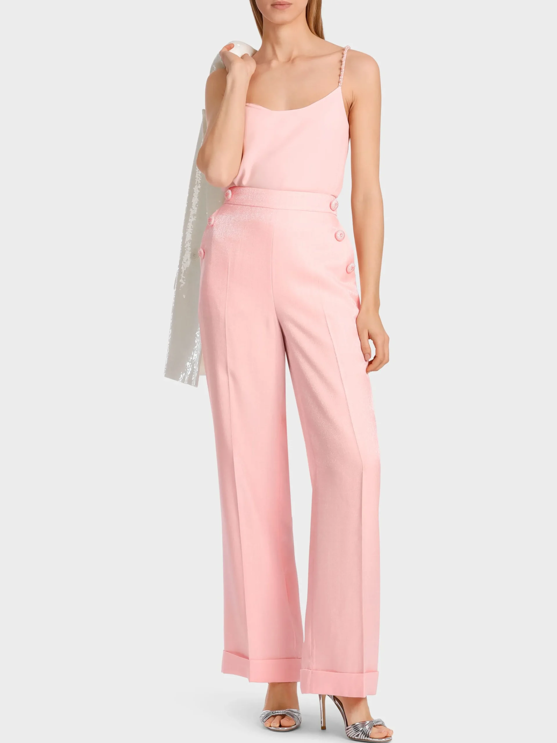 Marc Cain Hosen|Hosenanzüge-MODELL WHEATEN - ELEGANTE HOSE soft seashell
