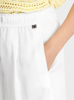 Marc Cain Hosen-MODELL WITTEN “RETHINK TOGETHER” white