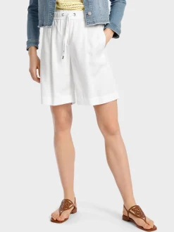 Marc Cain Hosen-MODELL WITTEN “RETHINK TOGETHER” white