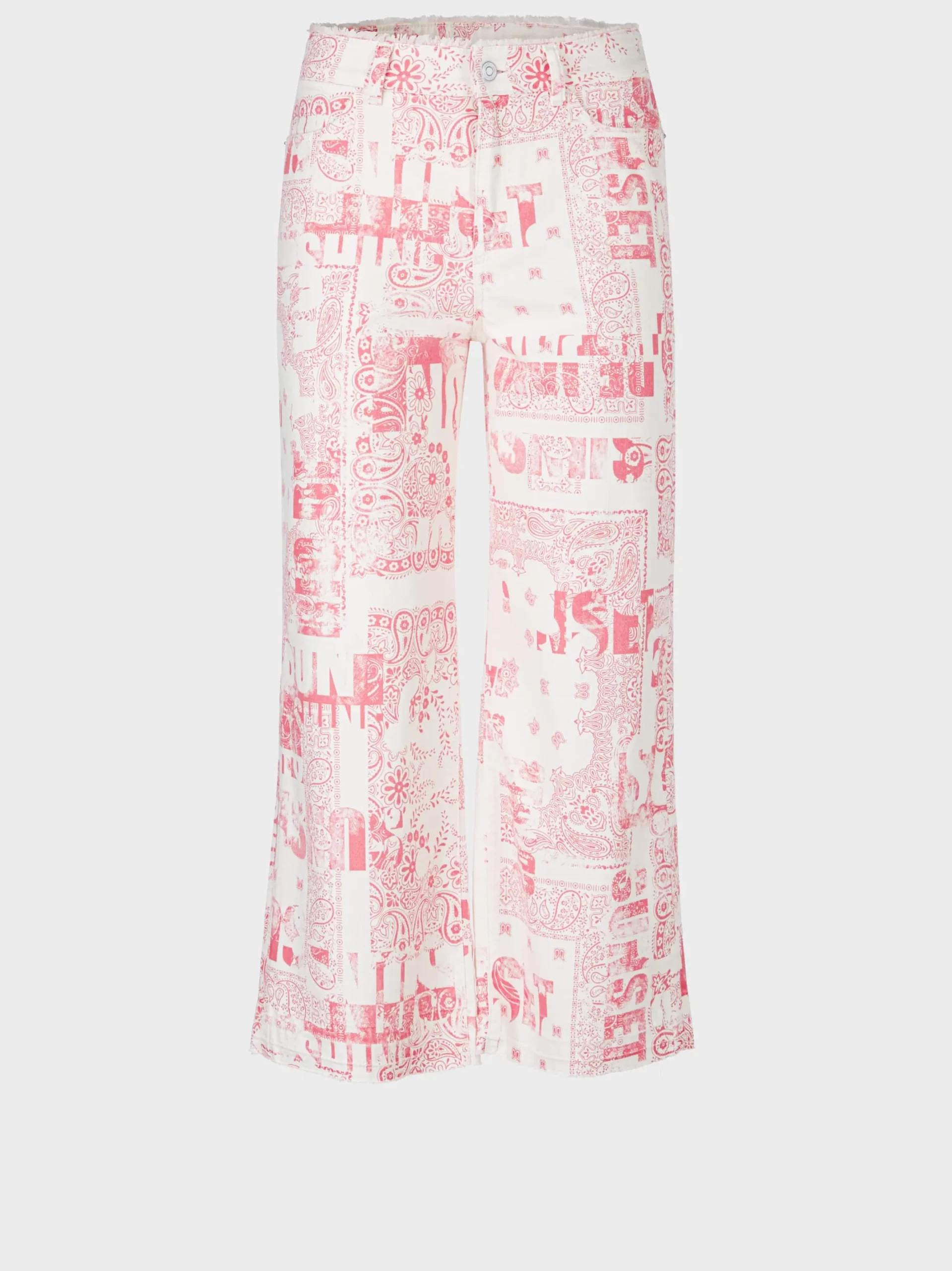 Marc Cain Jeans-MODELL WYLIE IM PRINTED DENIM white