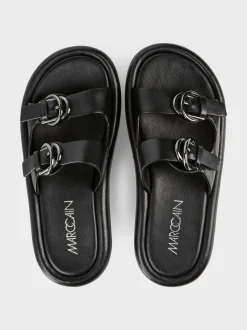 Marc Cain Schuhe-MULES MIT DICKER SOHLE black