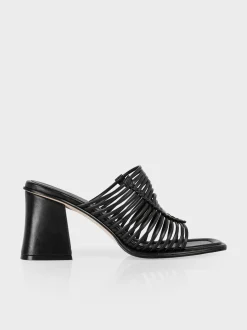 Marc Cain Schuhe-MULES MIT RIEMCHEN black