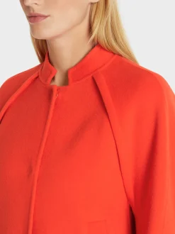 Marc Cain Mäntel & Outdoorjacken-OUTDOORJACKE AUS WOLLE bright tomato