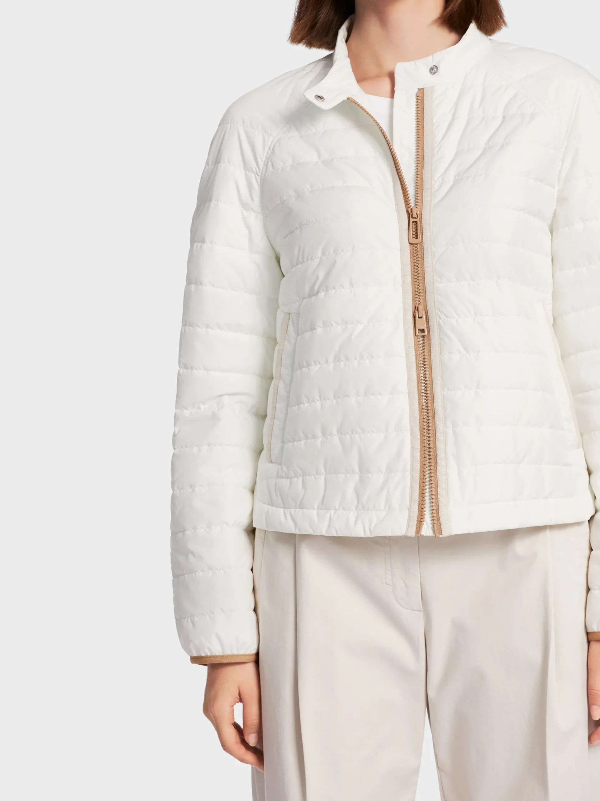 Marc Cain Mäntel & Outdoorjacken-OUTDOORJACKE "RETHINK TOGETHER" off-white