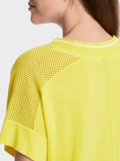 Marc Cain Pullover & Sweatshirts|Strick-OVERSIZED SWEATER AUS FEINSTRICK soft limeade