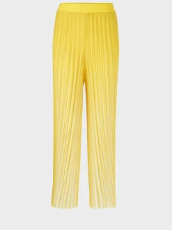 Marc Cain Hosen-PLISSIERTE HOSE WRAZA bright sulphur