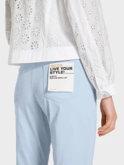 Marc Cain Hosen-5-POCKET-HOSE SILEA – 7/8-LANG soft summer sky