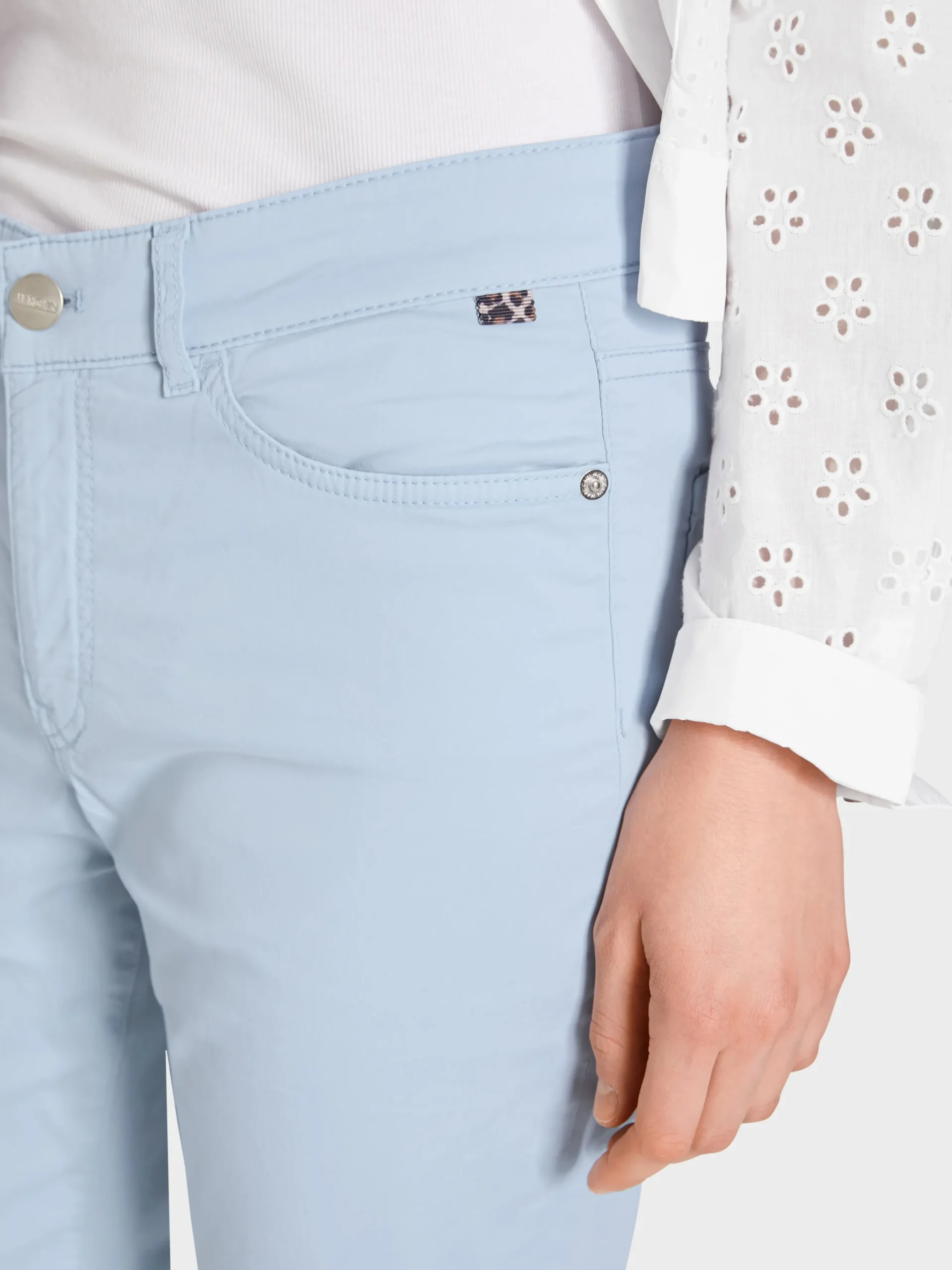 Marc Cain Hosen-5-POCKET-HOSE SILEA – 7/8-LANG soft summer sky