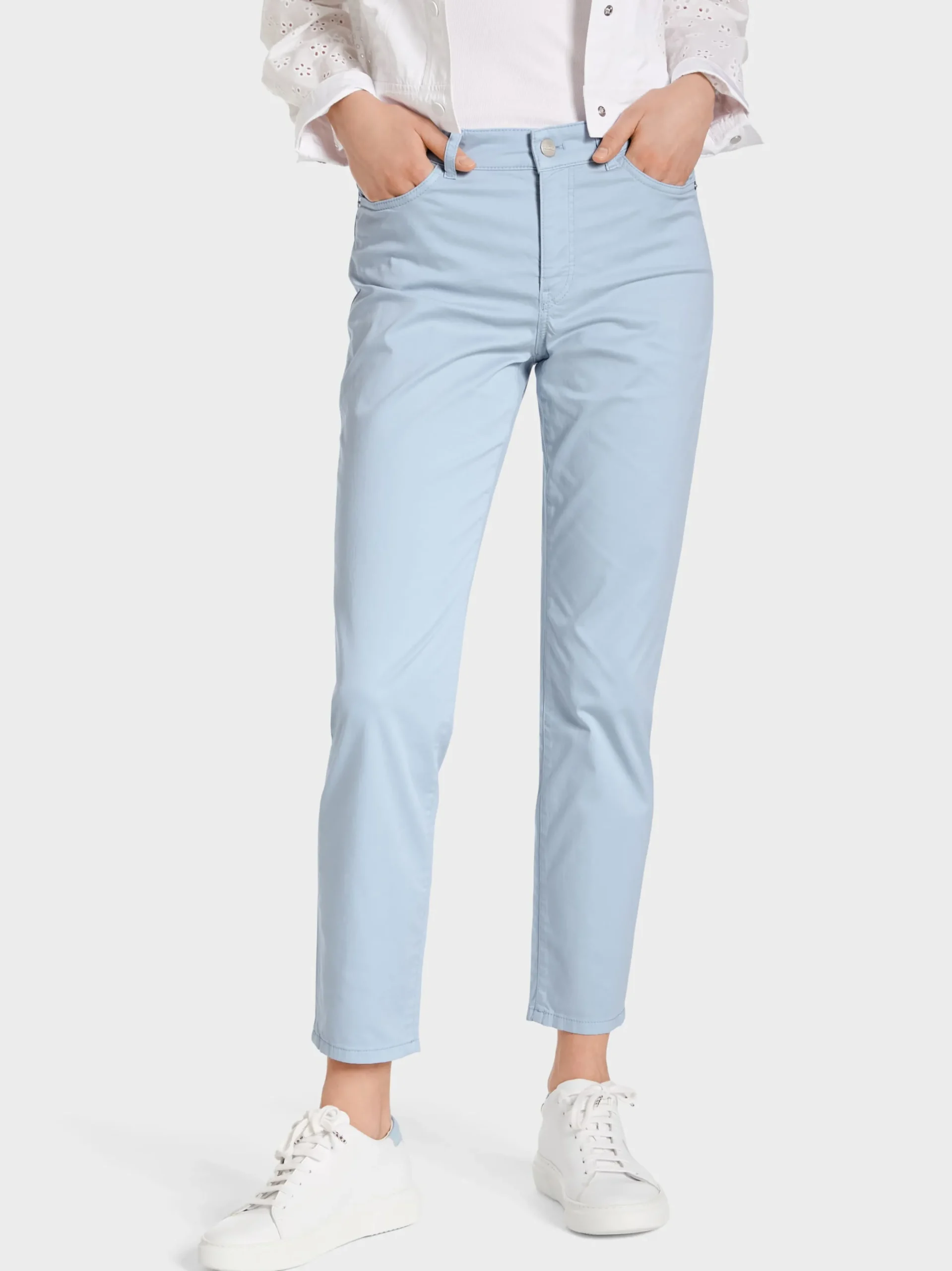 Marc Cain Hosen-5-POCKET-HOSE SILEA – 7/8-LANG soft summer sky