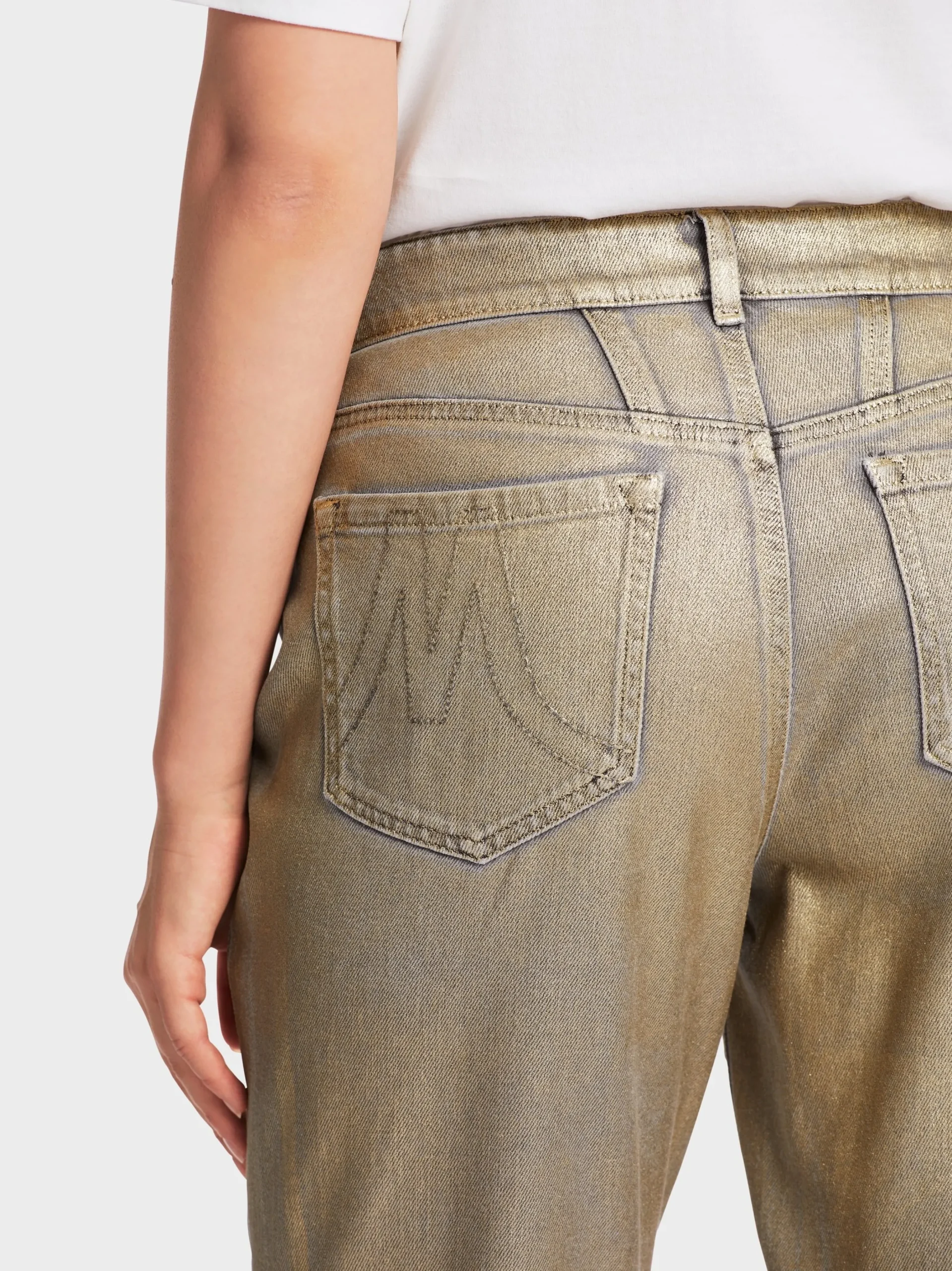 Marc Cain Jeans-"RETHINK TOGETHER" HOSE RAIPUR gold