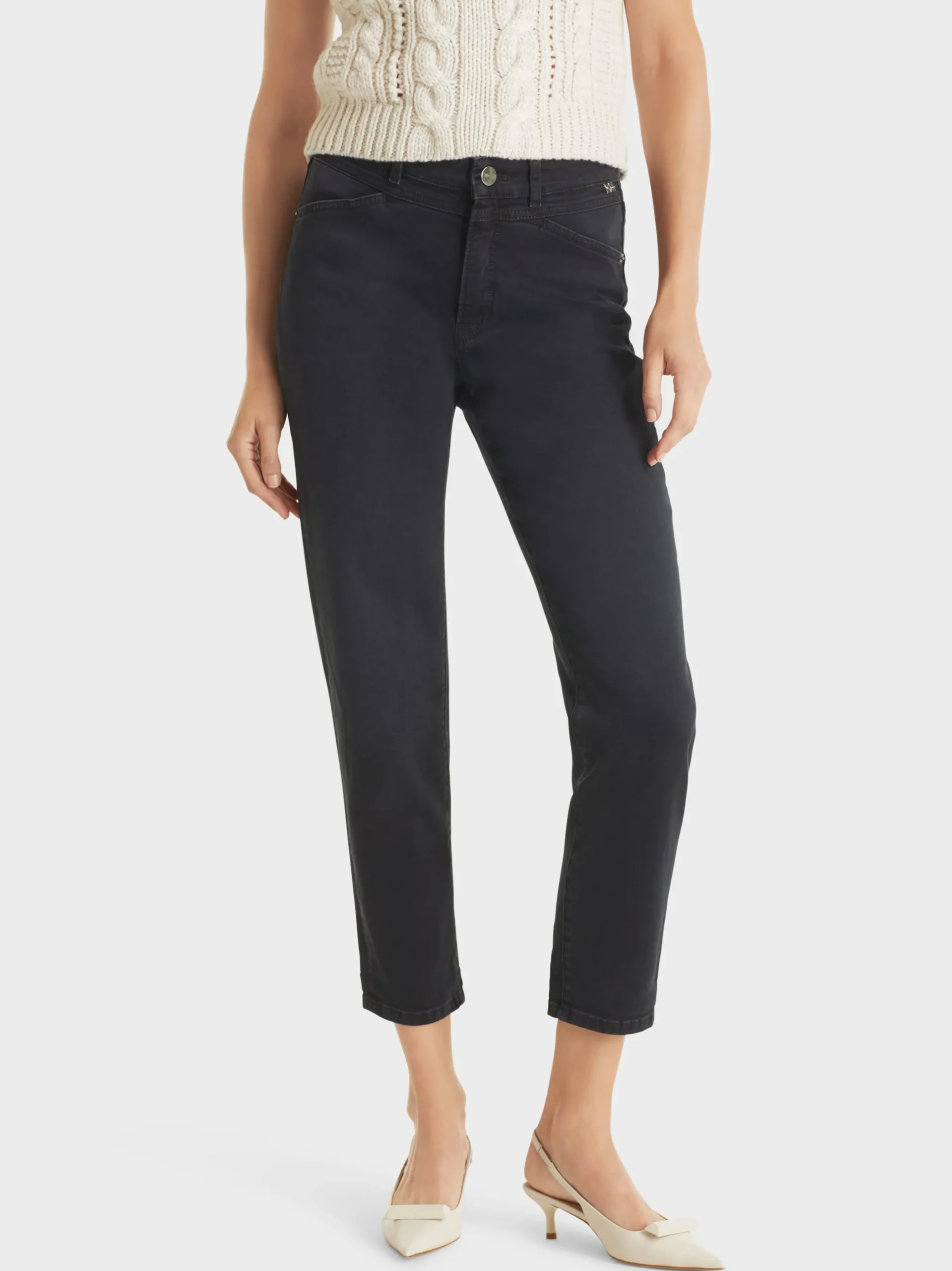 Marc Cain Jeans-"RETHINK TOGETHER" JEANS RIAD anthrazit