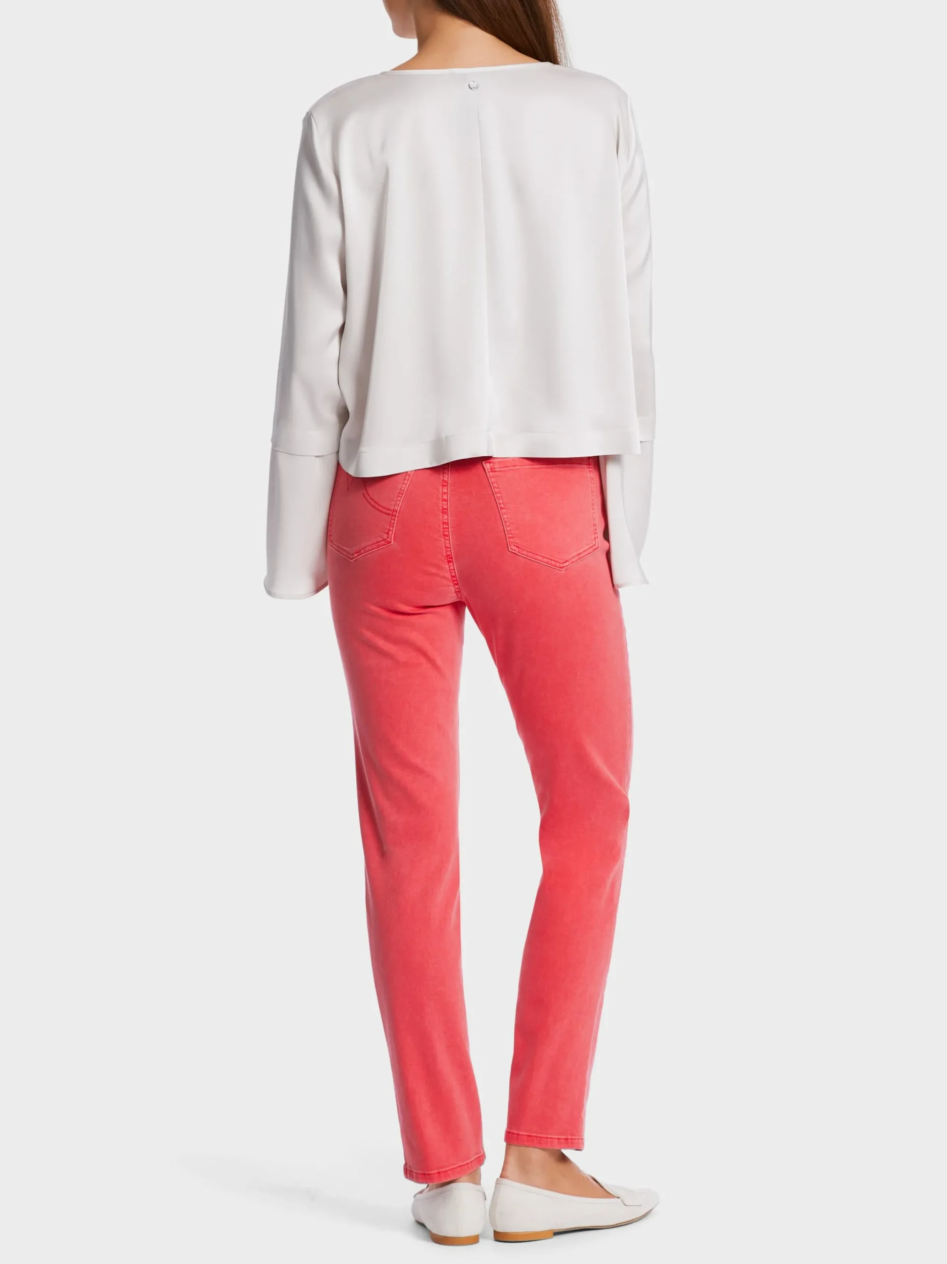Marc Cain Jeans-"RETHINK TOGETHER" JEANS SIENA deep coral