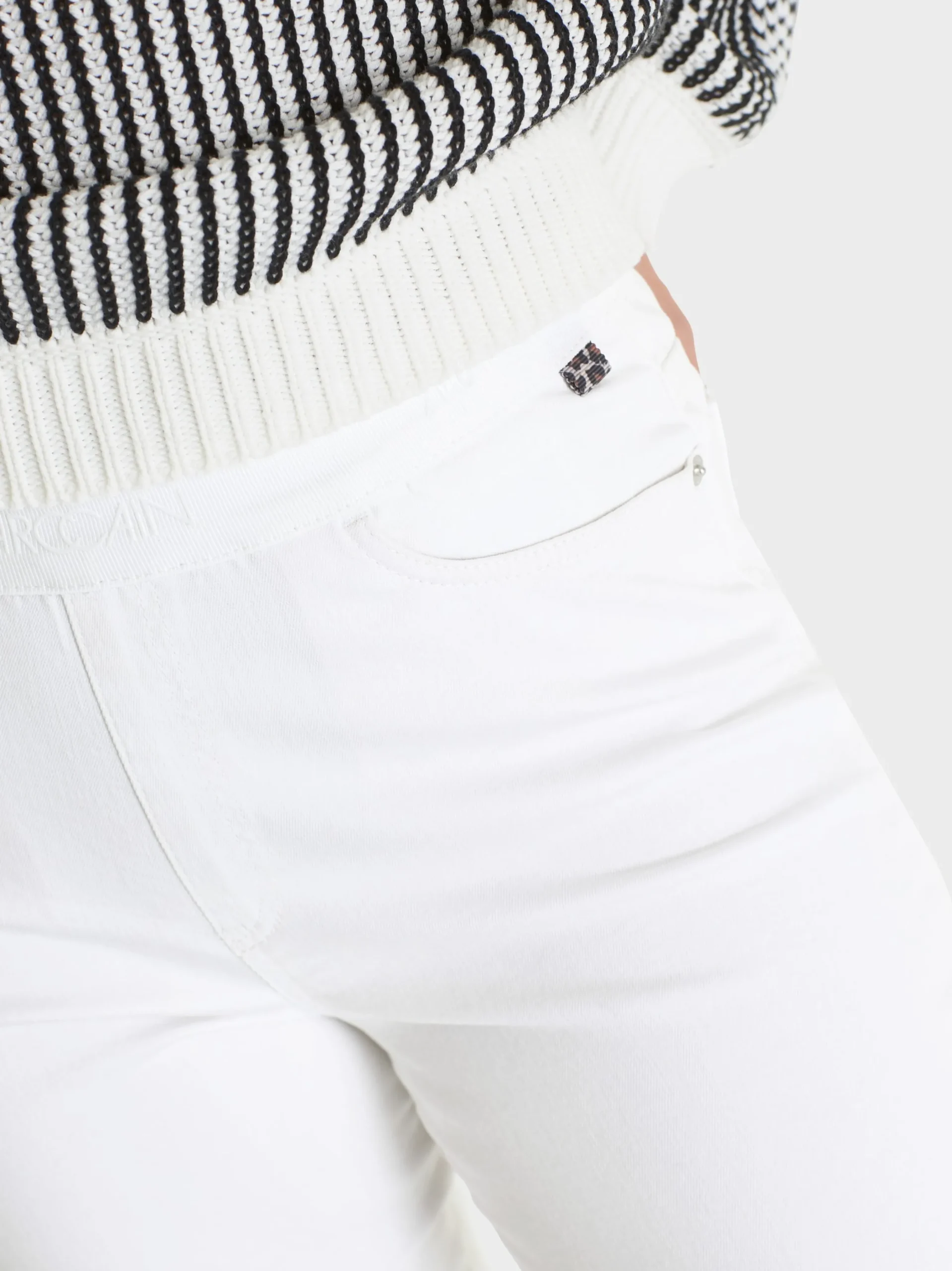 Marc Cain Jeans-„RETHINK TOGETHER“ JEANS SIENA white