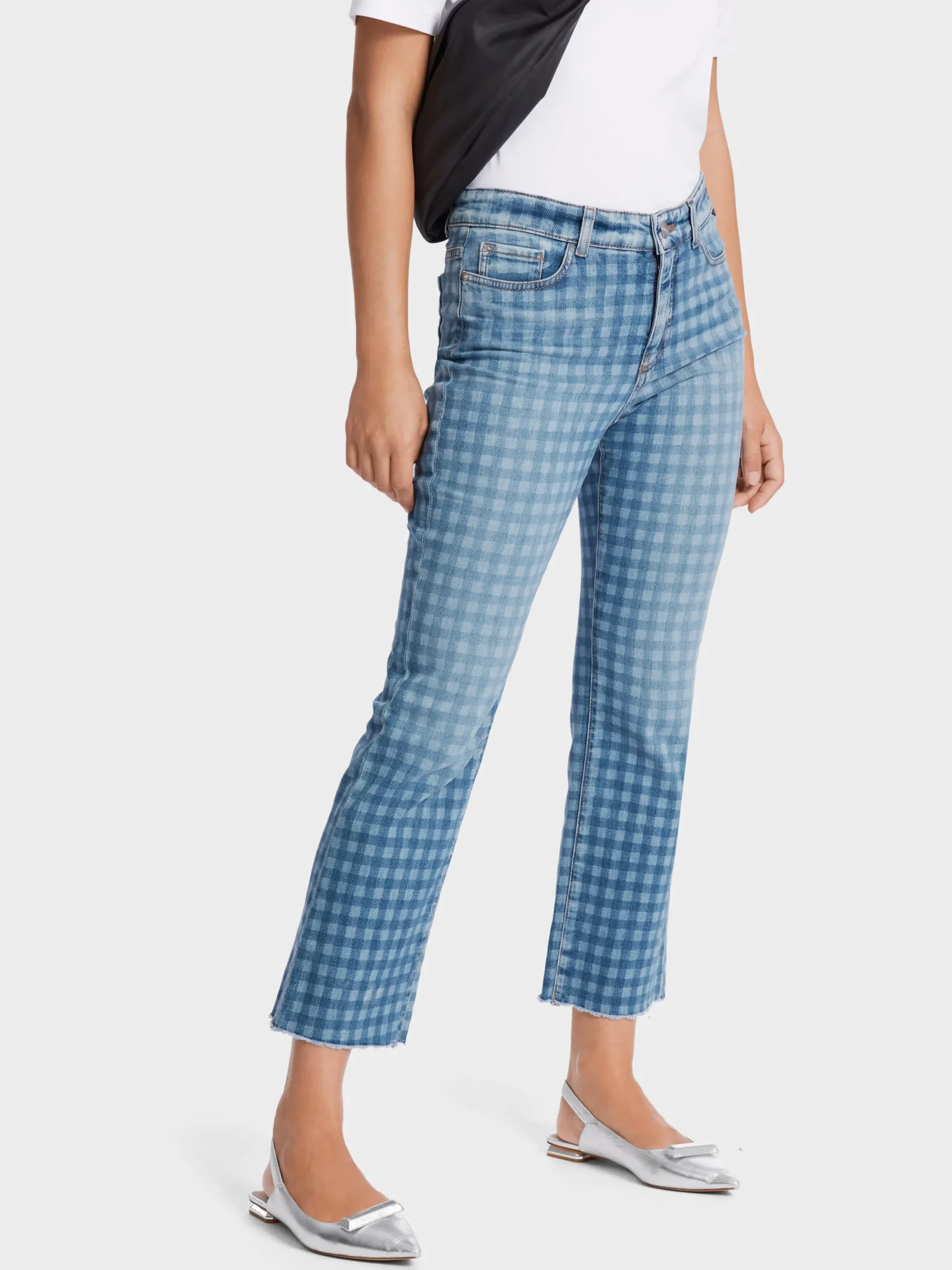 Marc Cain Jeans-"RETHINK TOGETHER" MODELL FORLI EASYKICK blue Denim