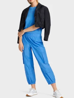 Marc Cain Pullover & Sweatshirts-ÄRMELLOSER SWEATER bright azure