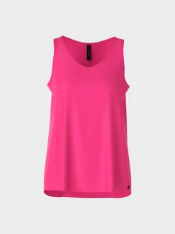 Marc Cain Shirts & Tops-ÄRMELLOSES TOP super pink