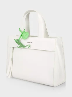 Marc Cain Taschen-SATCHEL BAG MIT REIßVERSCHLUSS off-white