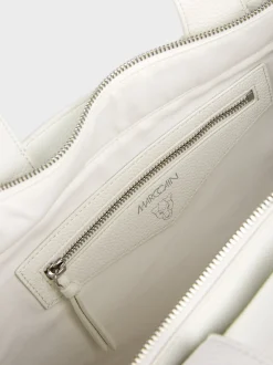 Marc Cain Taschen-SATCHEL BAG MIT REIßVERSCHLUSS off-white
