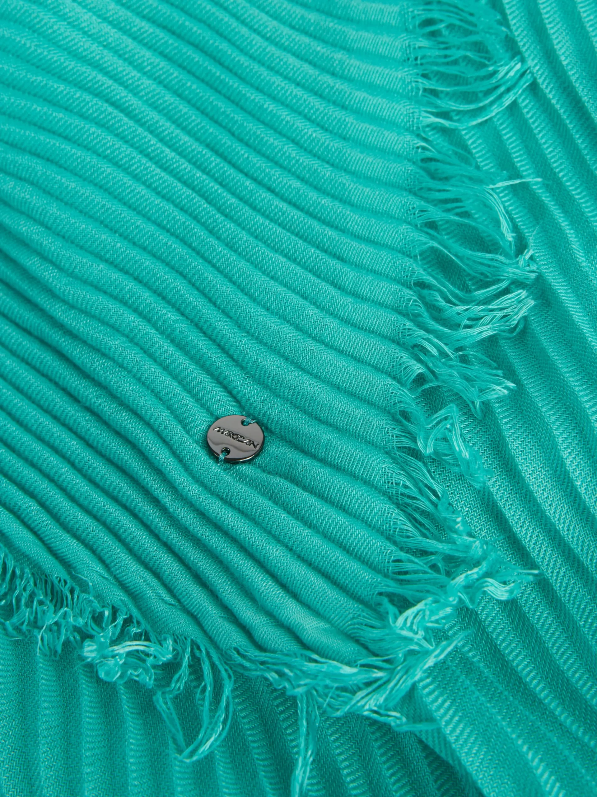 Marc Cain Accessoires-SCHAL MIT STREIFENSTRUKTUR bright malachite