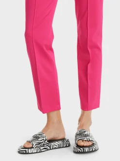 Marc Cain Hosen|Hosenanzüge-SCHMAL GESCHNITTENE HOSE SYDNEY super pink