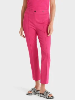 Marc Cain Hosen|Hosenanzüge-SCHMAL GESCHNITTENE HOSE SYDNEY super pink