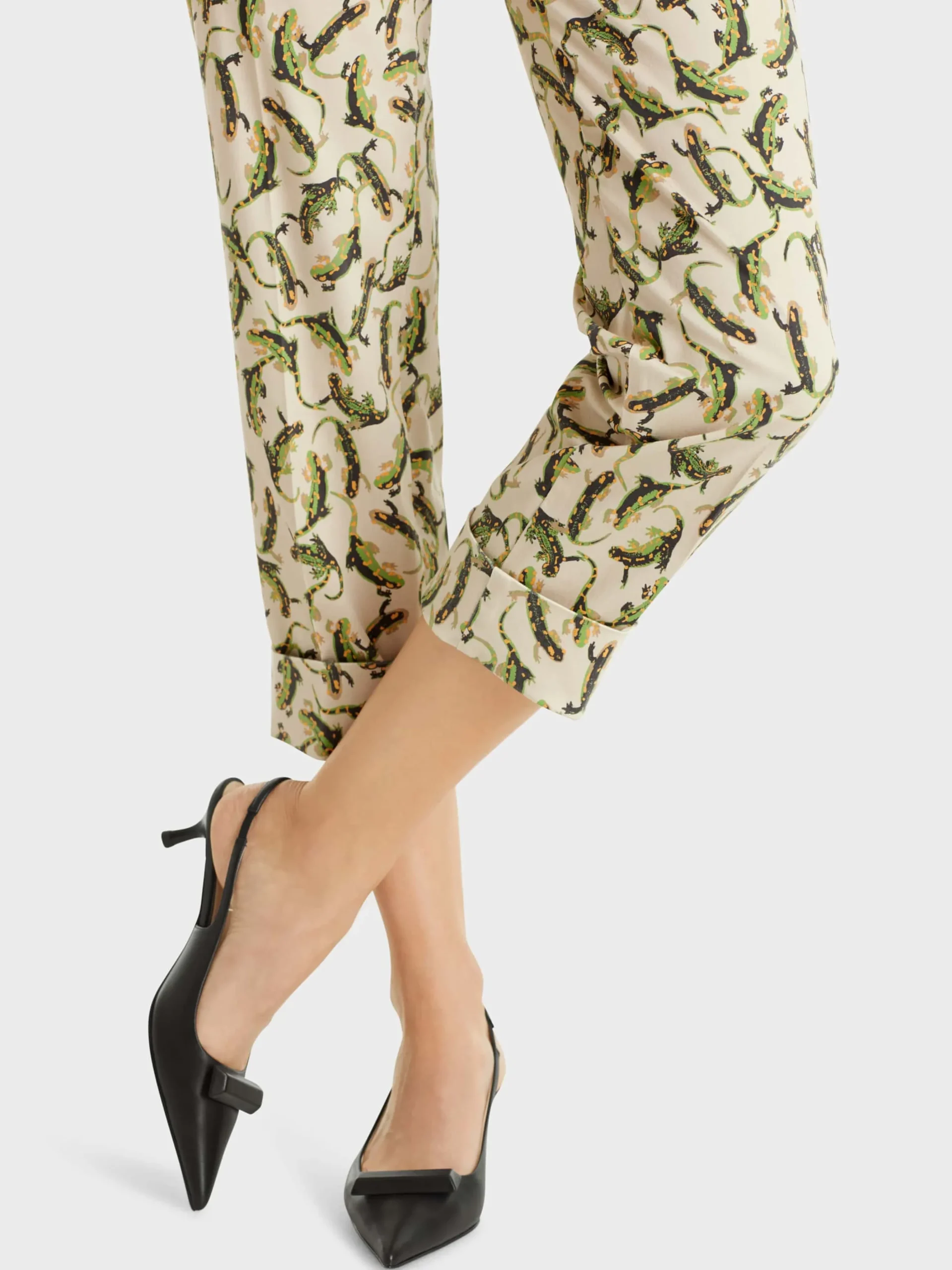 Marc Cain Hosen-SCHMALE 7/8-HOSE RISHRA light stone