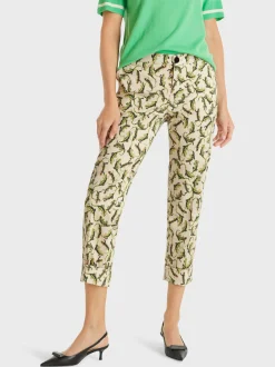 Marc Cain Hosen-SCHMALE 7/8-HOSE RISHRA light stone