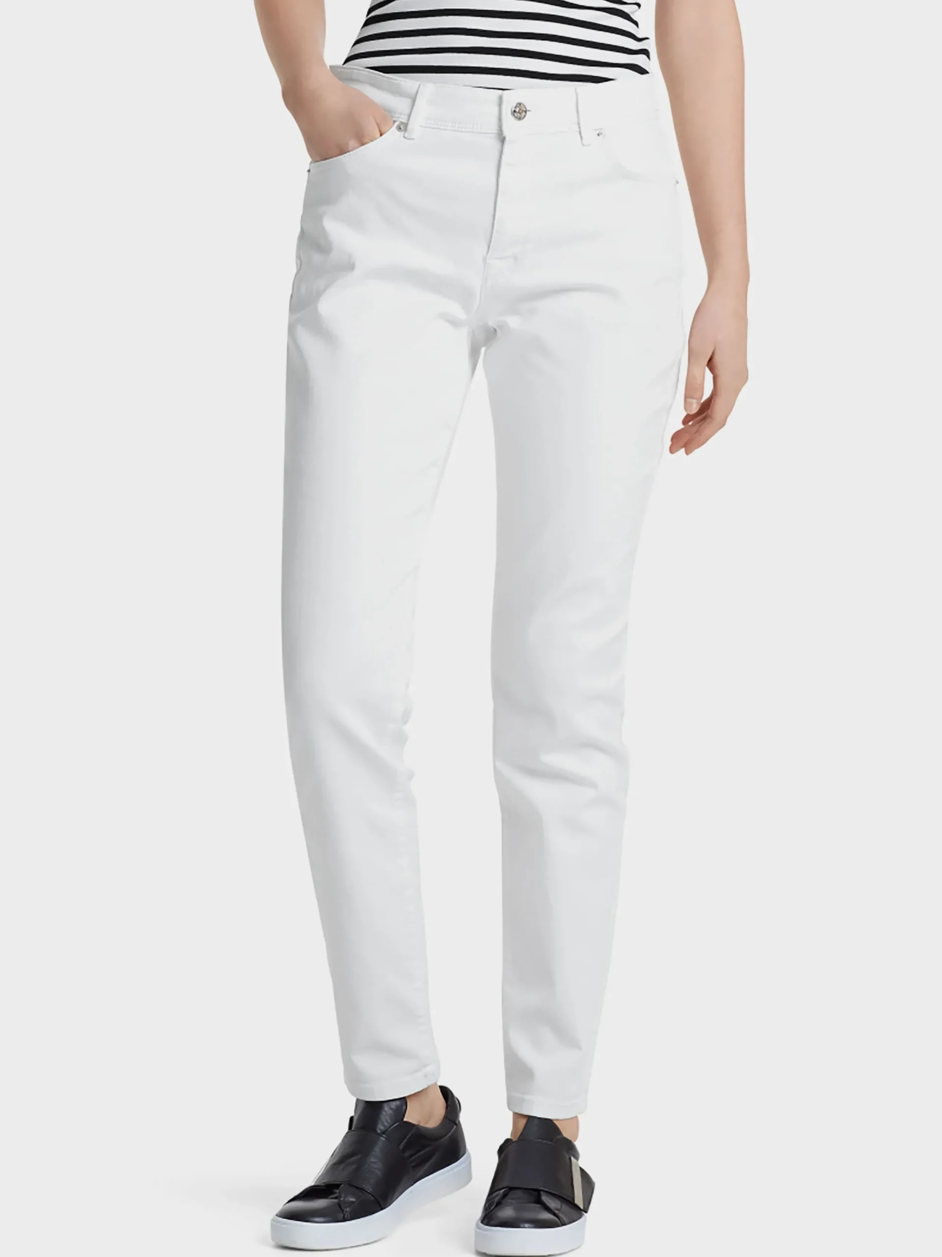 Marc Cain Jeans-SCHMALE JEANS white
