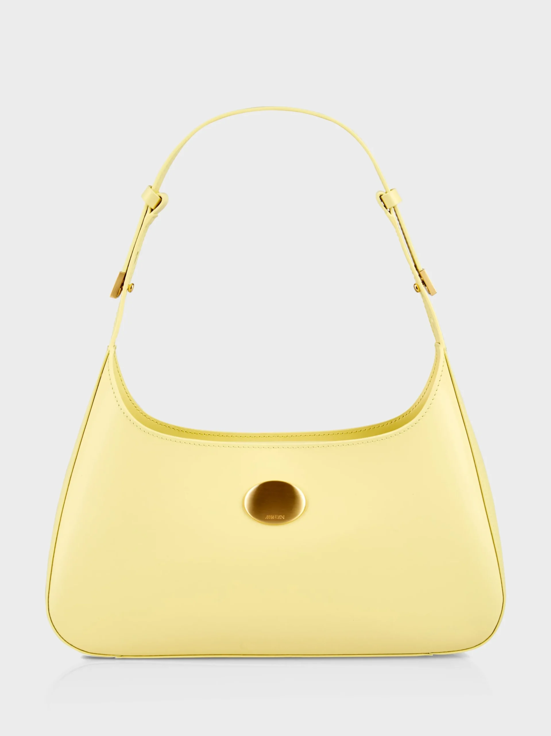 Marc Cain Taschen-SCHULTERTASCHE "RETHINK TOGETHER" pale lemon