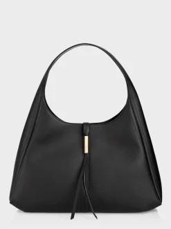 Marc Cain Taschen-SCHULTERTASCHE "RETHINK TOGETHER" black