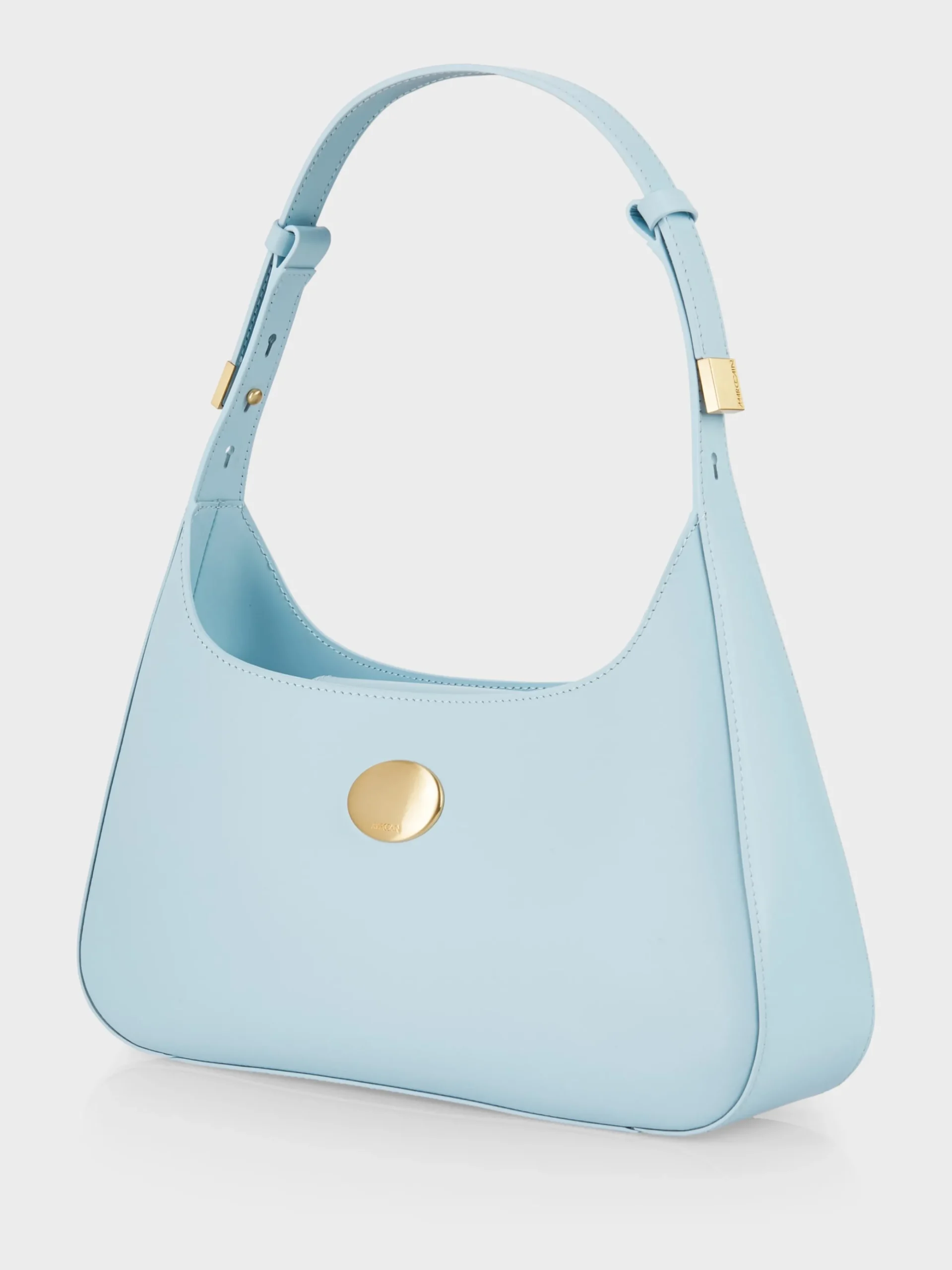 Marc Cain Taschen-SCHULTERTASCHE "RETHINK TOGETHER" soft summer sky