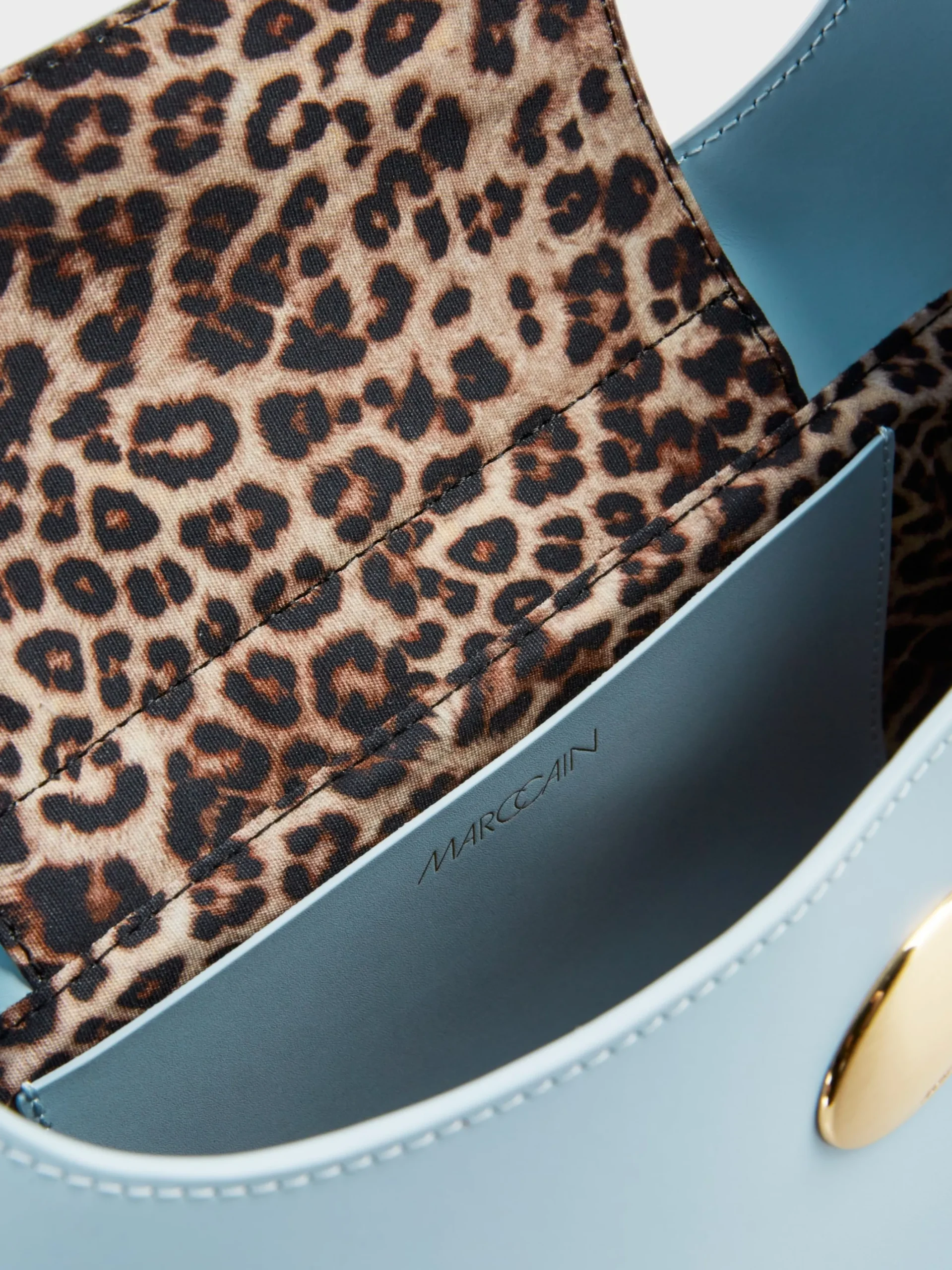 Marc Cain Taschen-SCHULTERTASCHE "RETHINK TOGETHER" soft summer sky