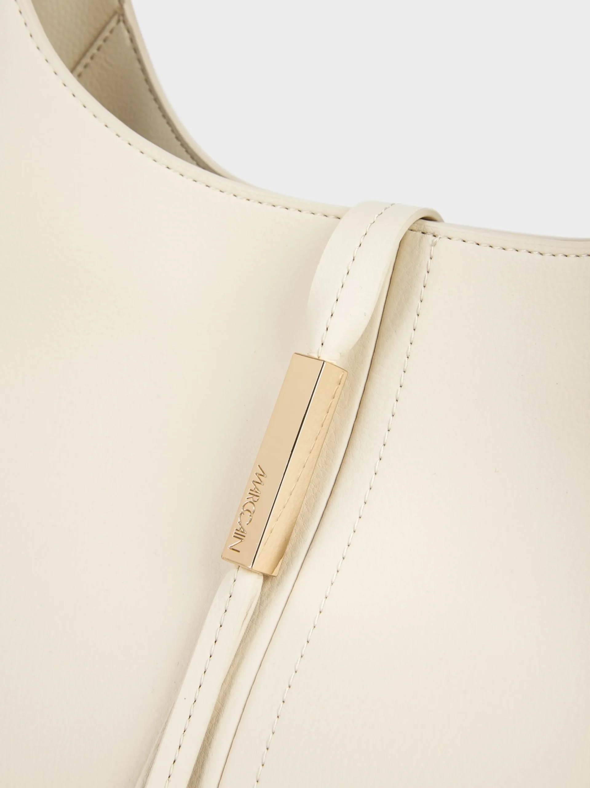 Marc Cain Taschen-SCHULTERTASCHE "RETHINK TOGETHER" smoke