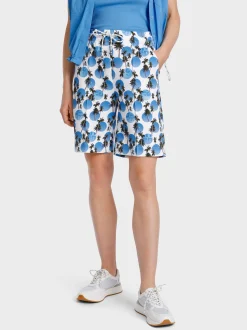 Marc Cain Hosen-SCUBA SHORTS MODELL WITTEN bright azure
