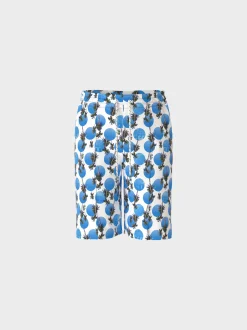 Marc Cain Hosen-SCUBA SHORTS MODELL WITTEN bright azure