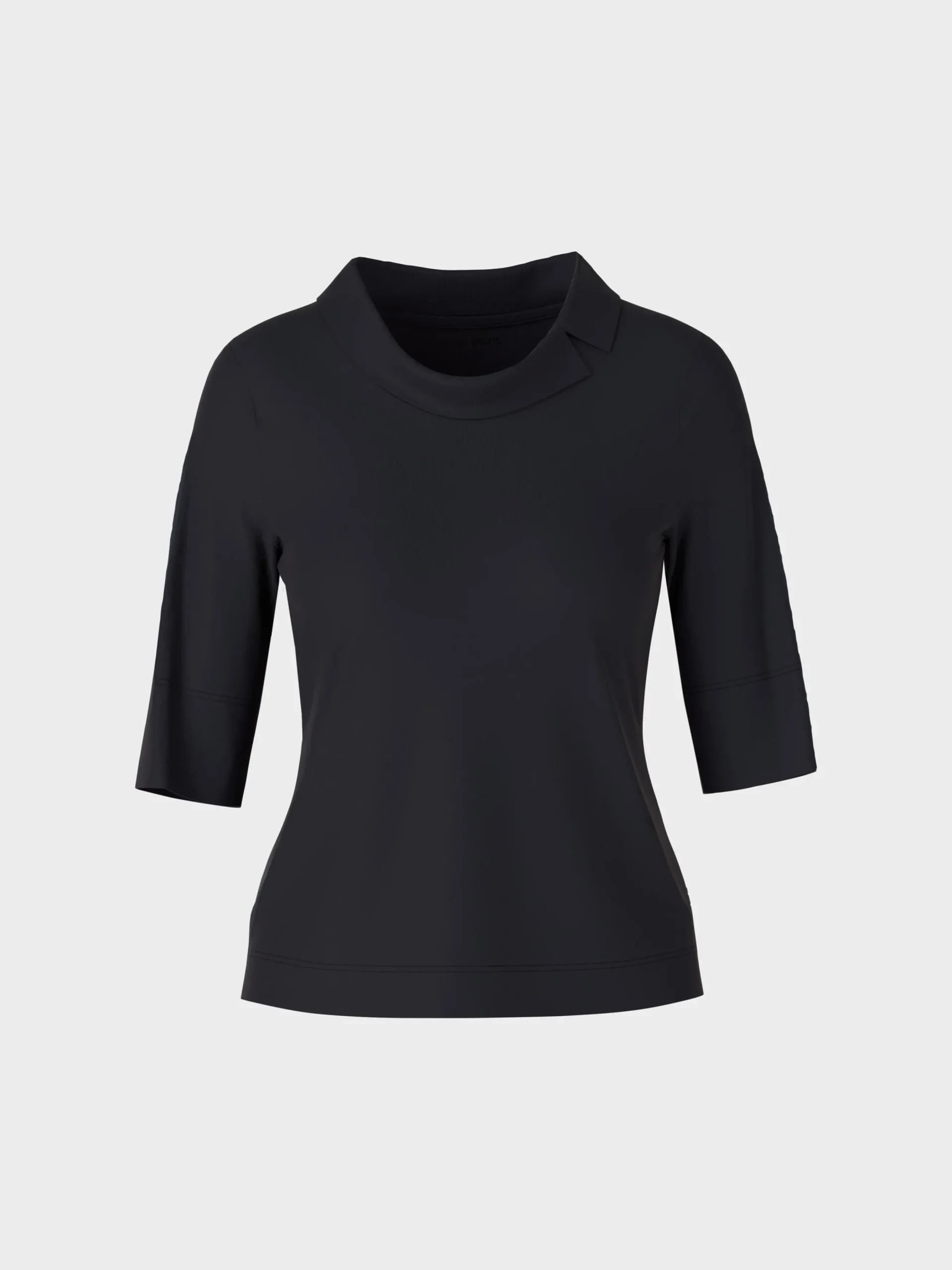 Marc Cain Shirts & Tops-SHIRT MIT BESONDERER KRAGENLÖSUNG midnight blue